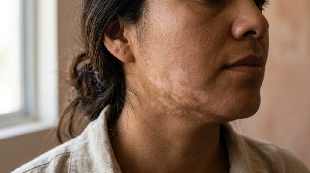 Manchas blancas en la cara: causas y cuándo consultar