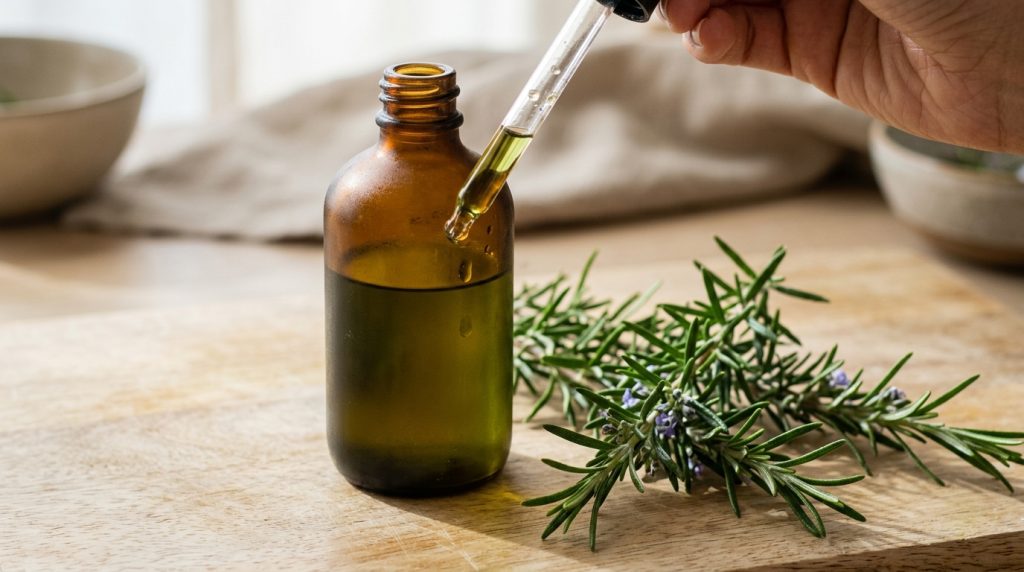 Aceite de romero para el cabello: cómo usarlo para fortalecer y dar brillo